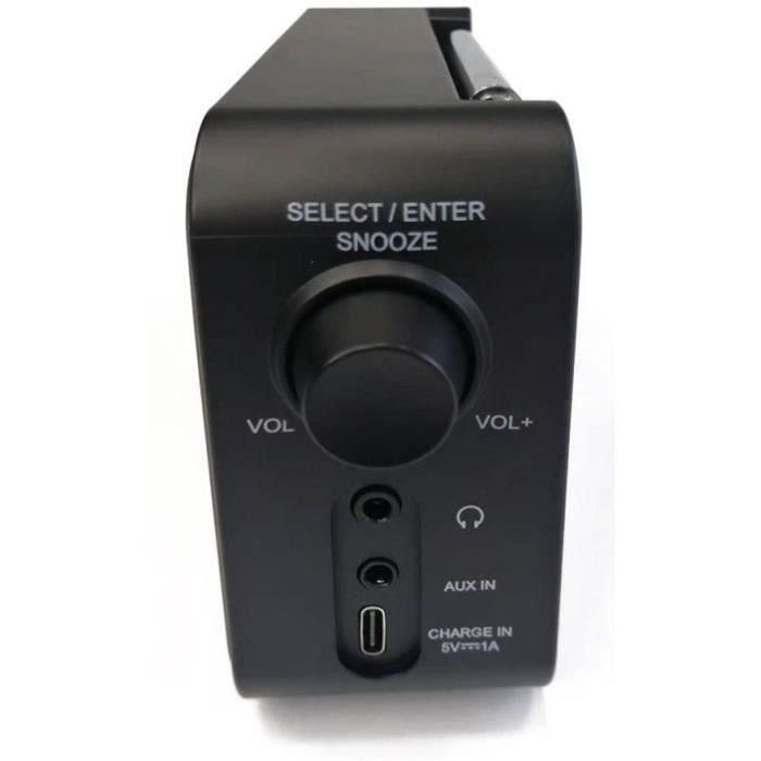 CGV DR7+ Radio portátil DAB+ FM Pantalla color TFT 2,4" Toma auriculares Ecoconsumo 2