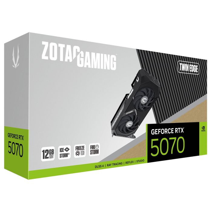 ZOTAC RTX 5070 Twin Edge NVIDIA GeForce 12 GB GDDR7 Tarjeta Gráfica 6
