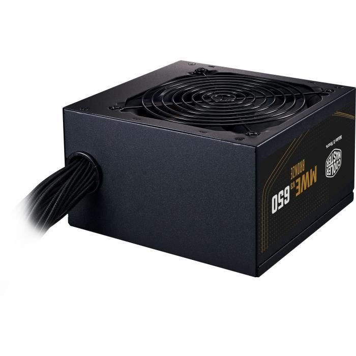 Cooler Master MWE Bronze 650W V2 - Fuente Alimentación PC 650W 80 Plus Bronze 230V, Cables Planos Negros, Ventilador 120mm HDB, Semi-Pasivo 5 Cooler Master MWE Bronze 650W V2 - Fuente Alimentación PC 650W 80 Plus Bronze 230V, Cables Planos Negros, Ventilador 120mm HDB, Semi-Pasivo 5