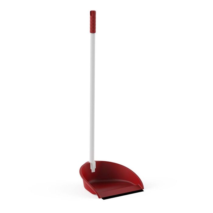 Recogedor Plastiken Blanco Rojo Plástico Plegable 1 Recogedor Plastiken Blanco Rojo Plástico Plegable 1