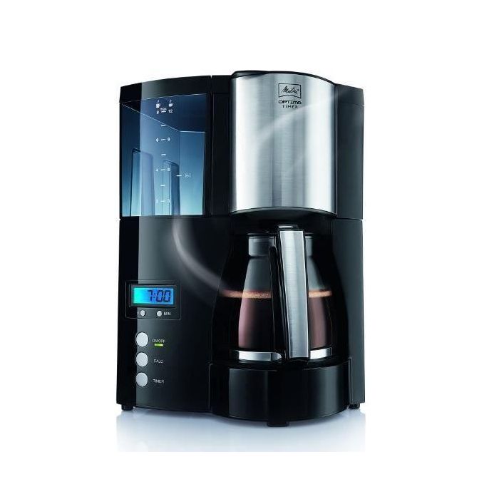 MELITTA 100801 Optima Timer Cafetera con filtro programable - Negro 2 MELITTA 100801 Optima Timer Cafetera con filtro programable - Negro 2