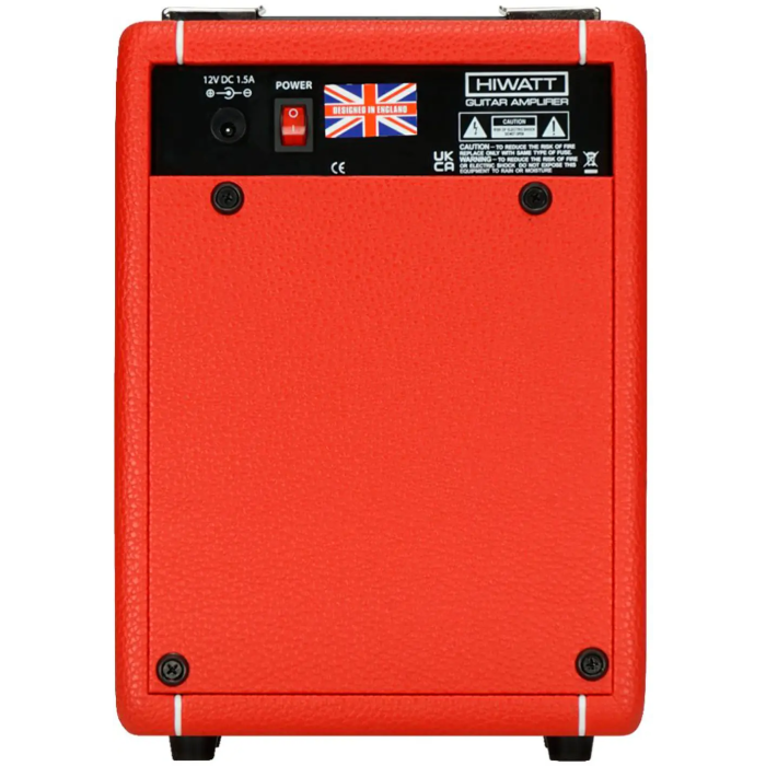 HIWATT Amplificador Guitarra Combo London Bluetooth 12W 1x6.5" Rojo 2