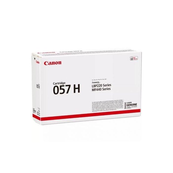 Canon Toner Negro Lbp 220 Series - Mf 440 - 057H para impresoras Canon 1 Canon Toner Negro Lbp 220 Series - Mf 440 - 057H para impresoras Canon 1