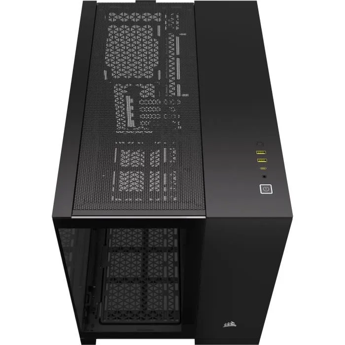 Corsair 2500X Caja PC Vidrio Templado Micro ATX Doble Cámara Negro 5