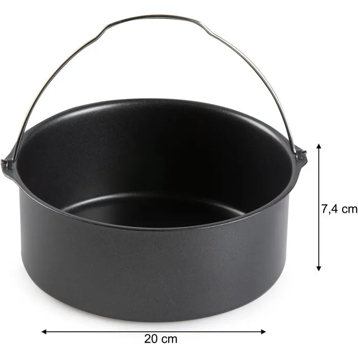 Domo Accesorios para AirFryer - 12 Piezas - Negro - DOM5411397176189