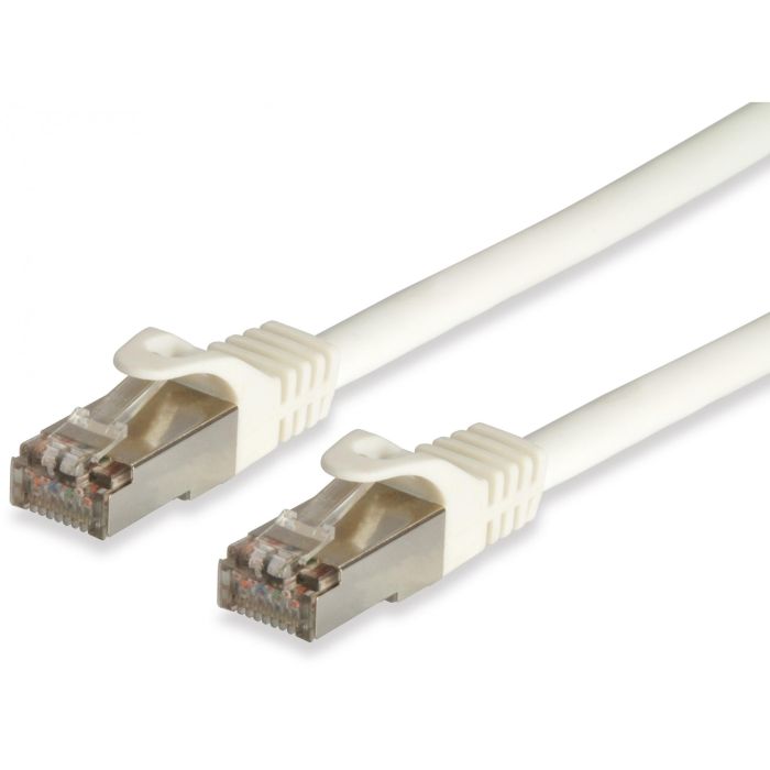 Equip Cable de Red Latiguillo RJ45 Ethernet Patch S/FTP Cat7 Blanco 1m Trenzado 26 AWG 0 Equip Cable de Red Latiguillo RJ45 Ethernet Patch S/FTP Cat7 Blanco 1m Trenzado 26 AWG 0
