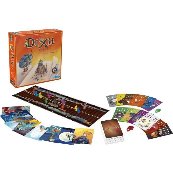 Libellud Dixit Odyssey ASMDE_17946 Juego de Mesa para 3-6 Jugadores, A partir de 8 años, 30 Minutos 0 Libellud Dixit Odyssey ASMDE_17946 Juego de Mesa para 3-6 Jugadores, A partir de 8 años, 30 Minutos 0