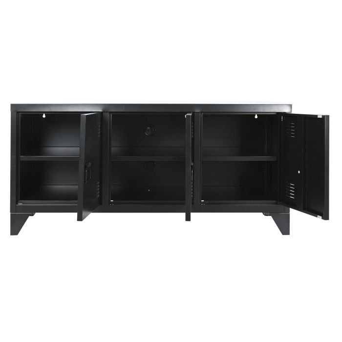 Mueble de TV Home ESPRIT Negro Metal 120 x 40 x 58 cm 3