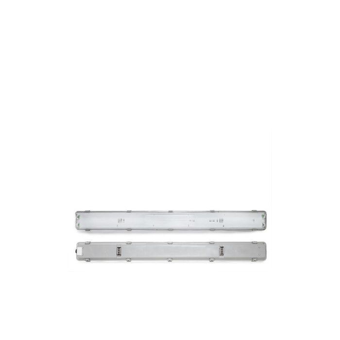 Equipo Estanco IP65 2 X Tubo LED 1500Mm ABS/PC Clips Inox 1 Equipo Estanco IP65 2 X Tubo LED 1500Mm ABS/PC Clips Inox 1
