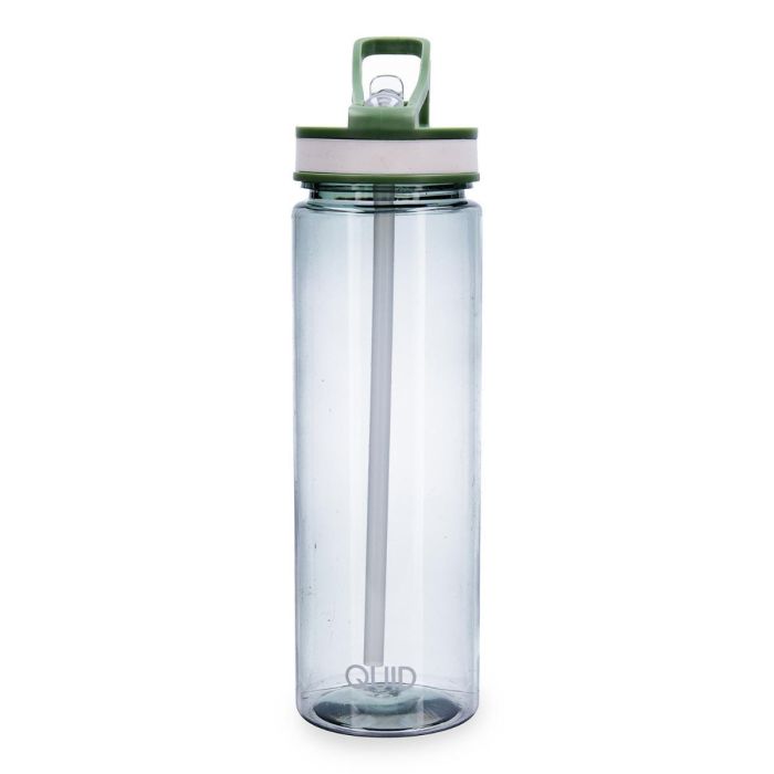 Quid Quidate Botella de Transporte Plástica 700 mL Verde Libre de BPA, Apta Lavavajillas, Fácil Limpieza, Pack 12 Unidades Quid Quidate Botella de Transporte Plástica 700 mL Verde Libre de BPA, Apta Lavavajillas, Fácil Limpieza, Pack 12 Unidades