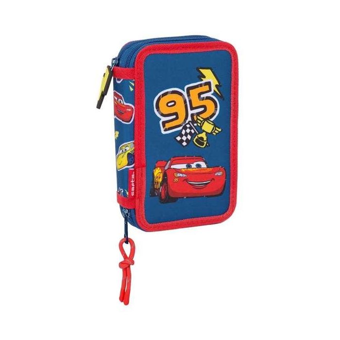 Safta Plumier Escolar Doble Pequeño 29 Piezas Cars Racing 195x125x40 mm 0 Safta Plumier Escolar Doble Pequeño 29 Piezas Cars Racing 195x125x40 mm 0