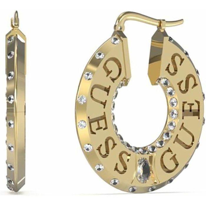 Pendientes Mujer Guess JUBE03111JWYGT-U Acero Inoxidable 3,5 cm 1