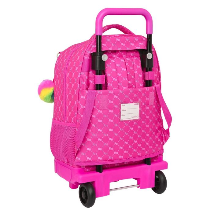 Mochila Escolar con Ruedas Rainbow High Fucsia 33 X 45 X 22 cm 2 Mochila Escolar con Ruedas Rainbow High Fucsia 33 X 45 X 22 cm 2