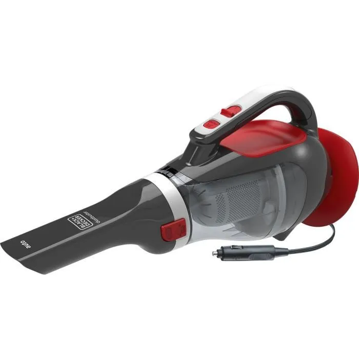 Black + Decker Aspiradora Manual para Automóviles ADV1200-XJ, 12V, 5m Cable, 610ml 1