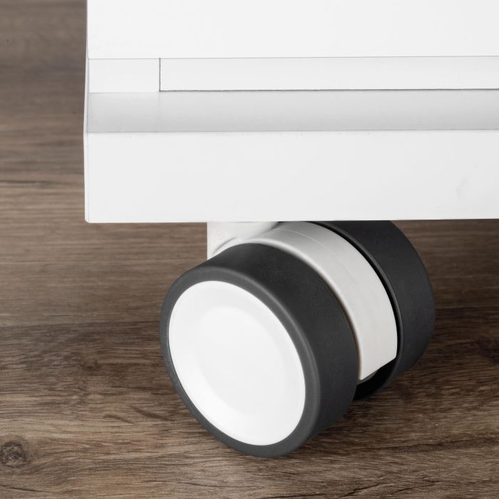 Emuca Lote de 4 ruedas Bowl 2 con placa de montaje, diámetro 50mm, Acero y Plástico 1 Emuca Lote de 4 ruedas Bowl 2 con placa de montaje, diámetro 50mm, Acero y Plástico 1