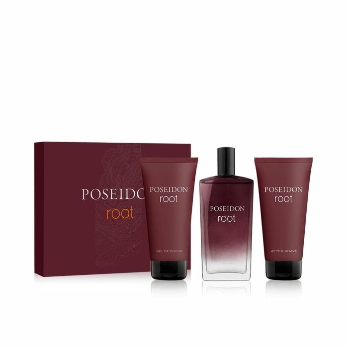 POSEIDON Root Eau de Toilette 150 ml + After Shave + Gel de Baño - Hombre POSEIDON Root Eau de Toilette 150 ml + After Shave + Gel de Baño - Hombre