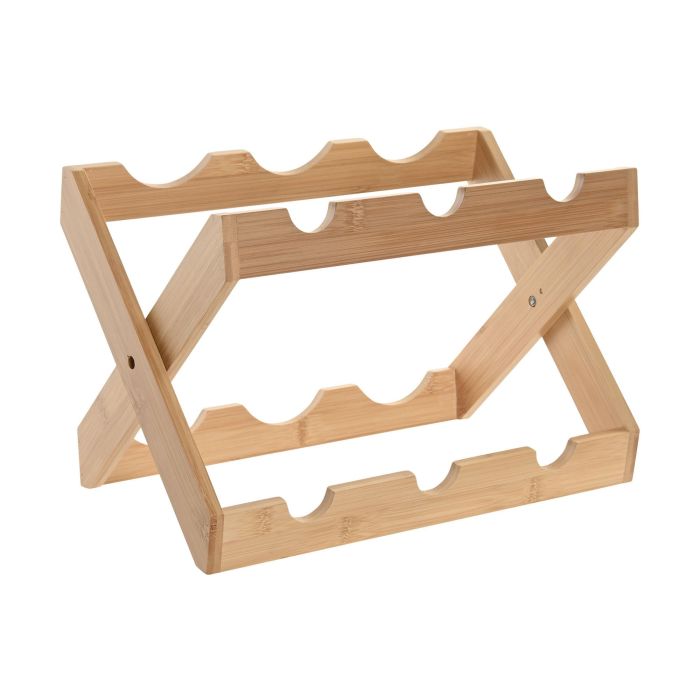 Botellero Basicos DKD Home Decor Natural 20 x 29.5 x 35.5 cm Botellero Basicos DKD Home Decor Natural 20 x 29.5 x 35.5 cm
