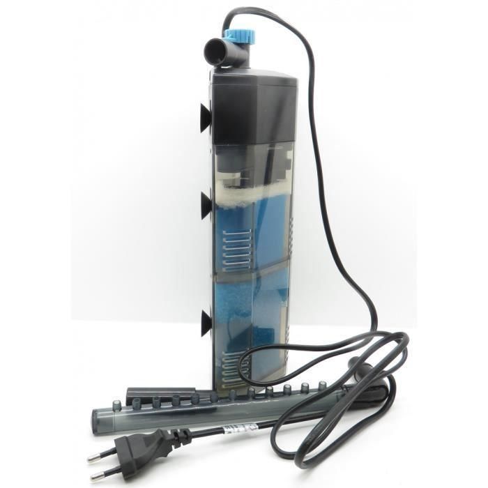 Filtro interior - ZOLUX - Corner 120 - 6 W - Caudal regulable - Para acuarios de 80 a 120 L 2 Filtro interior - ZOLUX - Corner 120 - 6 W - Caudal regulable - Para acuarios de 80 a 120 L 2