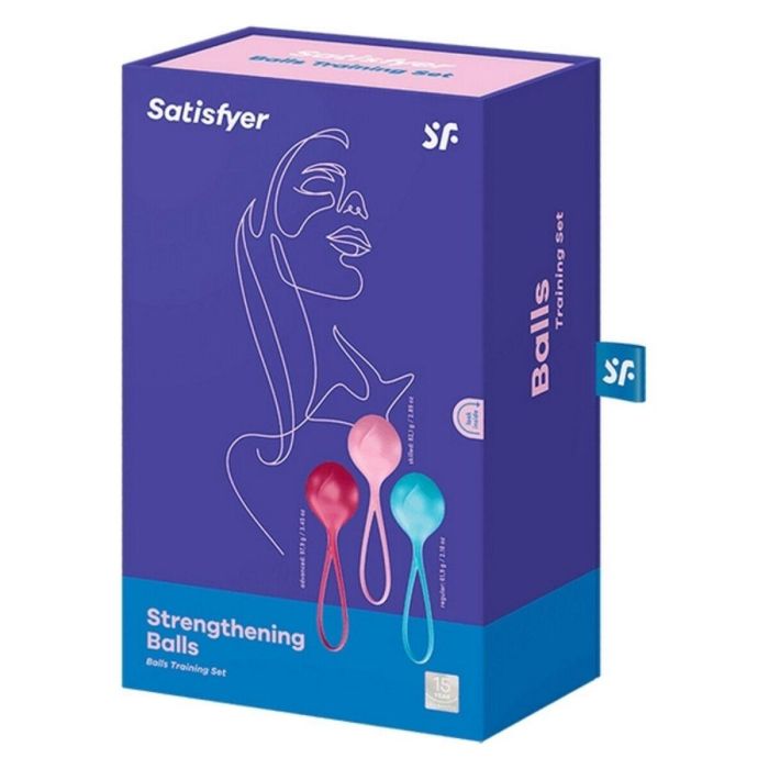 SATISFYER Strenghtening balls Entrenamiento Pélvico 3 Unidades 5