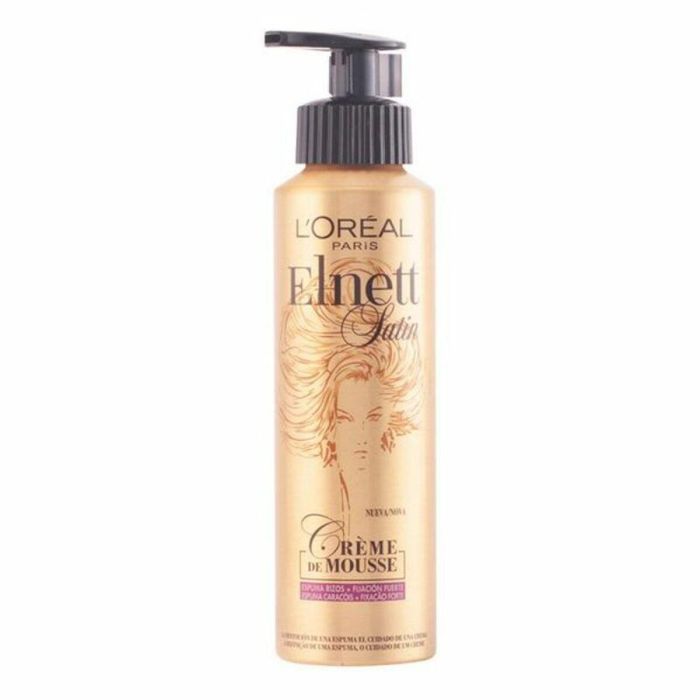 L'Oréal Paris ELNETT Crème de Mousse Rizos - Espuma para Definición de Rizos 200 ml L'Oréal Paris ELNETT Crème de Mousse Rizos - Espuma para Definición de Rizos 200 ml