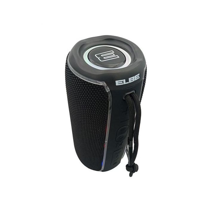 Elbe ALT-N12 Altavoz Bluetooth 20W TWS Negro IPX6 con Luces LED 2