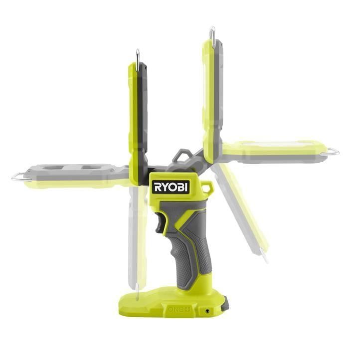Linterna LED compacta - RYOBI - 18V - 3 intensidades: 800 / 400 / 100 Lúmenes - Plegable y con gancho 0 Linterna LED compacta - RYOBI - 18V - 3 intensidades: 800 / 400 / 100 Lúmenes - Plegable y con gancho 0