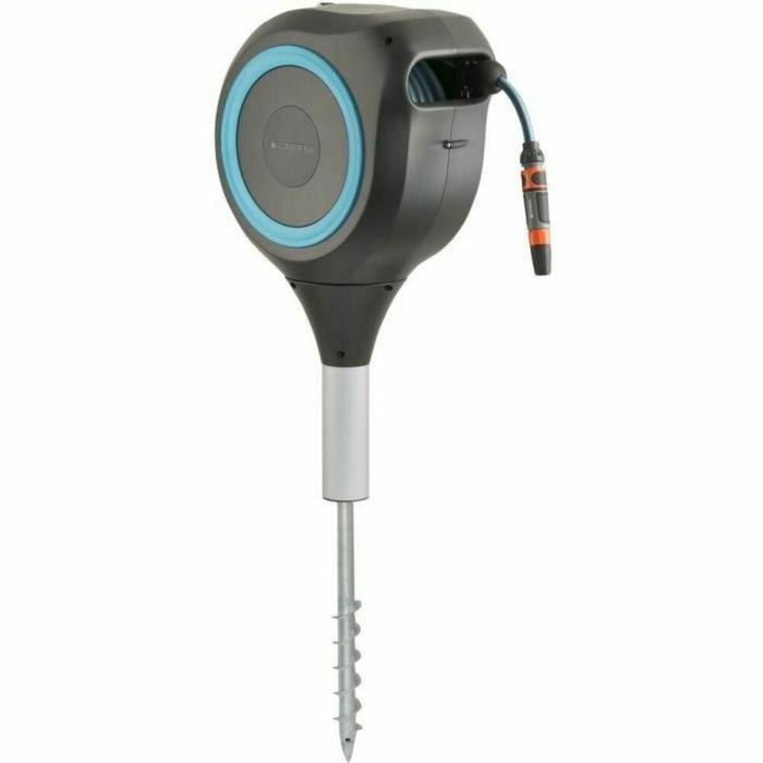 GARDENA Enrollador de Manguera Automático RollUp M 20 m - Carrete Fijo para Jardines Medianos - Riego y Limpieza Organizado 2 GARDENA Enrollador de Manguera Automático RollUp M 20 m - Carrete Fijo para Jardines Medianos - Riego y Limpieza Organizado 2