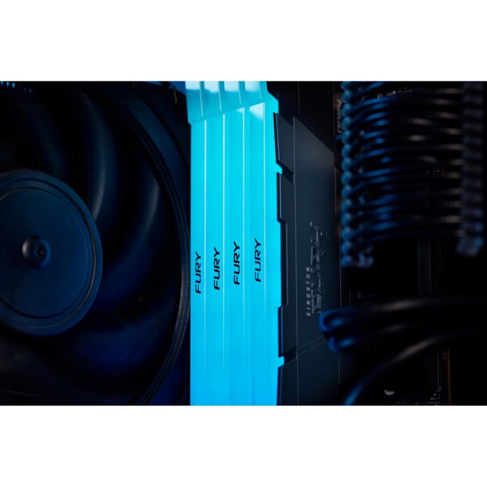 Kingston 16GB3600MT/s DDR4 CL16DIMM Kit of 2FURYRenegadeRGB - Memoria RAM para PC (Kit 2 x 8GB) PC4-28800 2 Kingston 16GB3600MT/s DDR4 CL16DIMM Kit of 2FURYRenegadeRGB - Memoria RAM para PC (Kit 2 x 8GB) PC4-28800 2