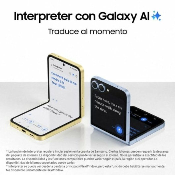 Smartphone Samsung Galaxy Z Flip6 6,7" 12 GB RAM 256 GB Amarillo 6 Smartphone Samsung Galaxy Z Flip6 6,7" 12 GB RAM 256 GB Amarillo 6