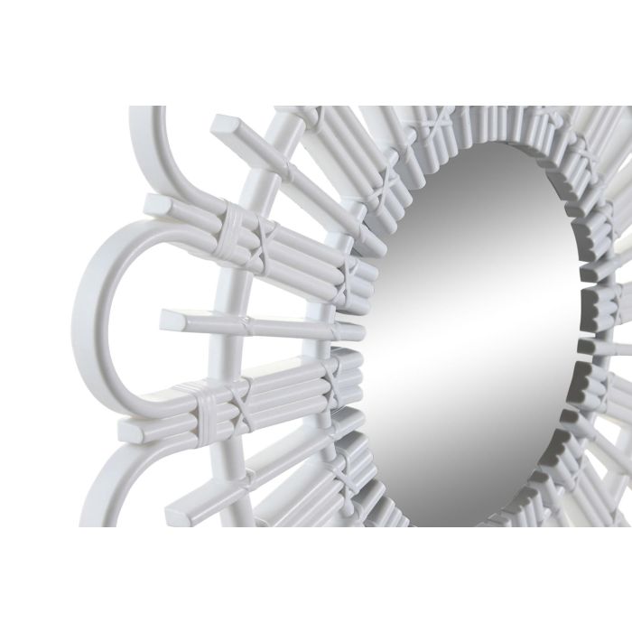 DKD Home Decor Espejo Scandi Natural Blanco 50 x 50 x 2.5 cm (2 Unidades) 1 DKD Home Decor Espejo Scandi Natural Blanco 50 x 50 x 2.5 cm (2 Unidades) 1