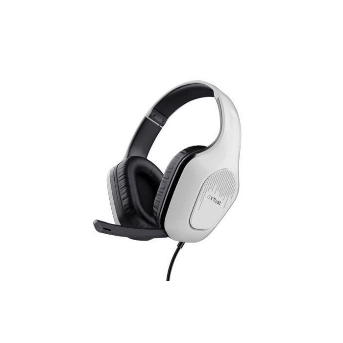 Auriculares Gaming con Micrófono Trust Gaming GXT 415 Zirox PS5/ Jack 3.5/ Blancos Auriculares Gaming con Micrófono Trust Gaming GXT 415 Zirox PS5/ Jack 3.5/ Blancos
