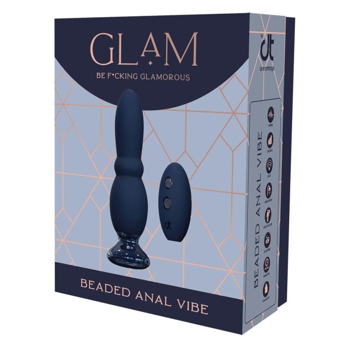 Vibrador Dream Toys Glam Azul 1 Vibrador Dream Toys Glam Azul 1