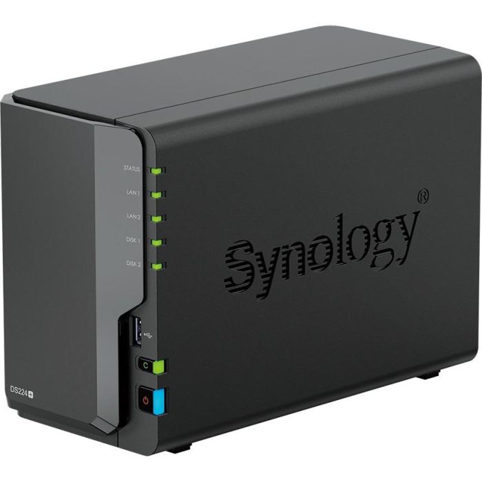 Synology DS224+ NAS 2 Bahías 3.5"/2.5" Intel Celeron J4125 2GB DDR4 Formato Torre para Almacenamiento y Gestión de Datos 1 Synology DS224+ NAS 2 Bahías 3.5"/2.5" Intel Celeron J4125 2GB DDR4 Formato Torre para Almacenamiento y Gestión de Datos 1