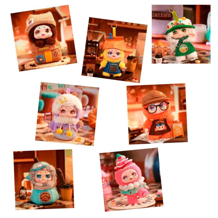 DEQUBE Kimmon Let's Cafe D00357 Muñeco Coleccionable Sorpresa con Accesorio Único Ideal para Colgar en Bolsos y Mochilas 0 DEQUBE Kimmon Let's Cafe D00357 Muñeco Coleccionable Sorpresa con Accesorio Único Ideal para Colgar en Bolsos y Mochilas 0