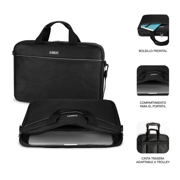 Subblim Select Pack Wired Mouse Usb + Laptop Bag 15,6" SUB-LB-2SP0001 1