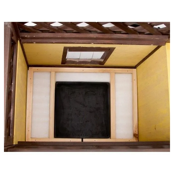 Kerbl KER4018653907856 Casa para Gatos 4-Seasons Deluxe 88 x 57 x 77 cm 1