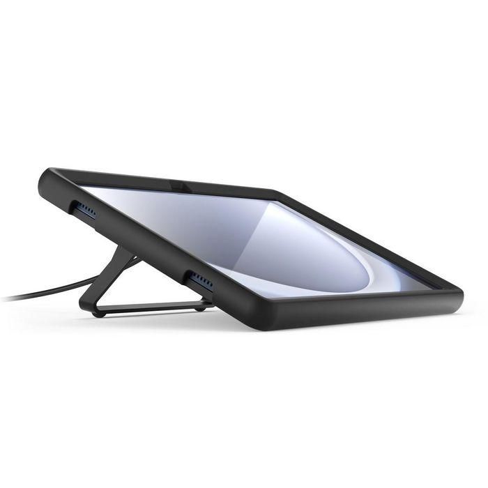 Maclocks Soporte Kickstand de Seguridad para Samsung Galaxy Tab A9+ 11" con Protección Edgeband, Acceso Puertos Carga y Cierre Llave - Negro Maclocks Soporte Kickstand de Seguridad para Samsung Galaxy Tab A9+ 11" con Protección Edgeband, Acceso Puertos Carga y Cierre Llave - Negro