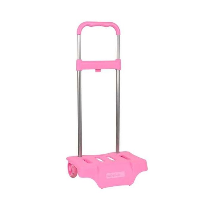 Safta Carro Portamochilas P.673C Trolley Rosa Claro