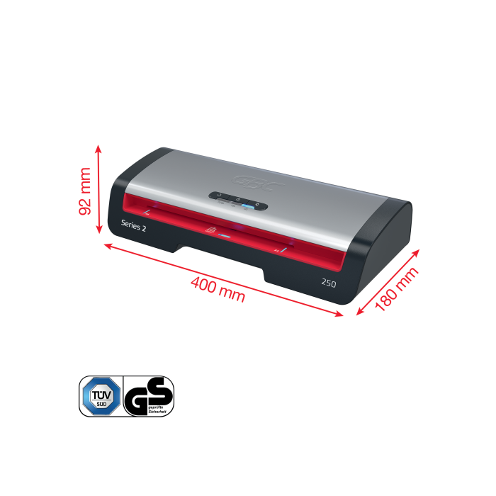 Plastificadora Modelo 250 Din A4 Color Plata Gbc 4410070Eu 5 Plastificadora Modelo 250 Din A4 Color Plata Gbc 4410070Eu 5