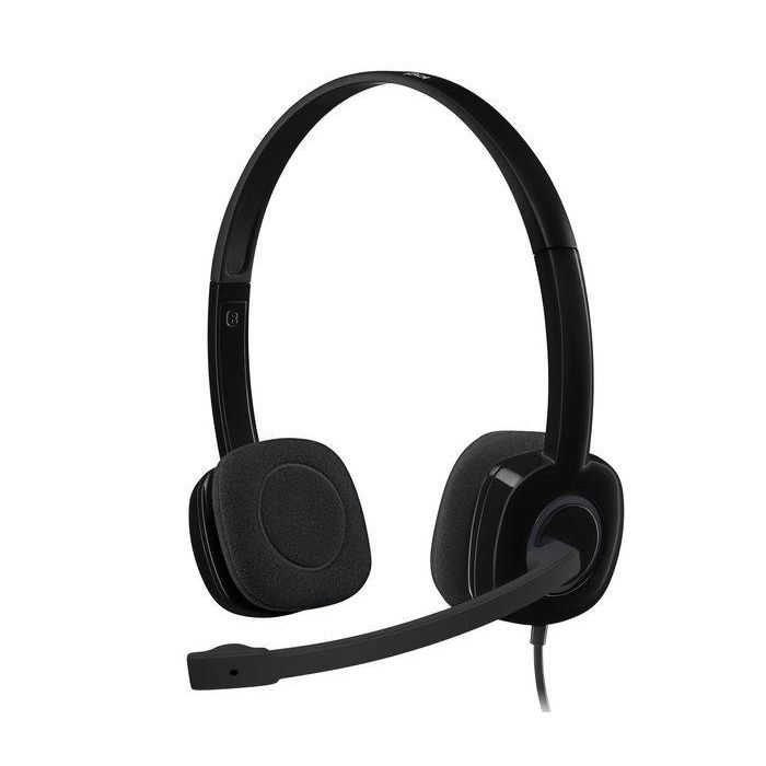 Logitech H151 Auriculares Estéreo con Micrófono con Cancelación de Ruido y Controles en Línea para Llamadas Claras 2