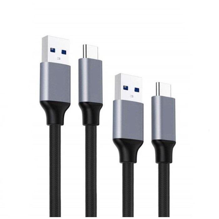 Cable Usb / Tipo-C 1 Metro Negro ELBE CA-0501-TC 2