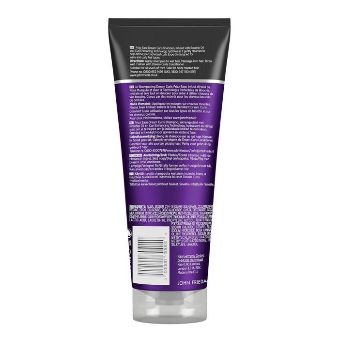 John Frieda Champú Rizos Definidos Frizz-Ease para Cabello Rizado 250 ml 1