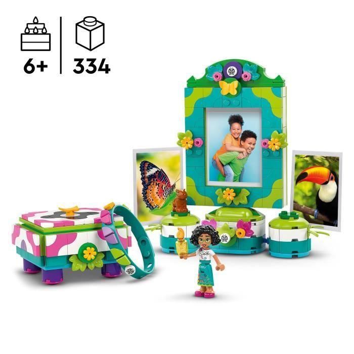 Lego Disney Encanto Marco de Fotos y Joyero de Mirabel 43239 - Juguete Construible para Niños y Niñas 1 Lego Disney Encanto Marco de Fotos y Joyero de Mirabel 43239 - Juguete Construible para Niños y Niñas 1