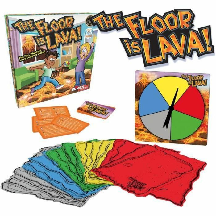 Goliath Floor is lava - Juego de mesa infantil de saltos y equilibrio - Favorece la actividad física y la destreza - A partir de 5 años 1 Goliath Floor is lava - Juego de mesa infantil de saltos y equilibrio - Favorece la actividad física y la destreza - A partir de 5 años 1