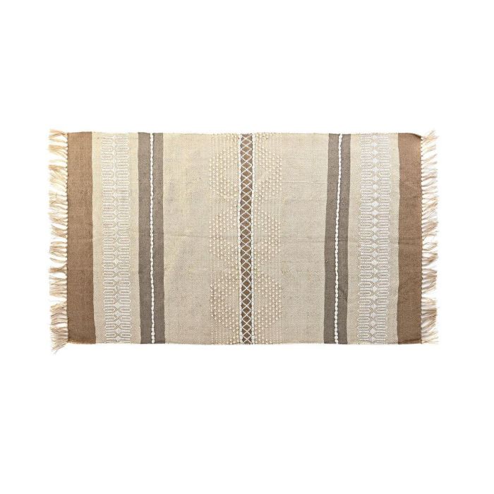 Alfombra Boho DKD Home Decor Marron 198 x 0 x 117 cm 0 Alfombra Boho DKD Home Decor Marron 198 x 0 x 117 cm 0