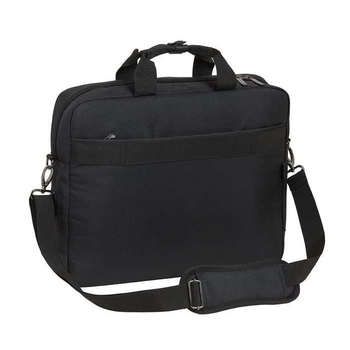Safta Maletín para Portátil 15,6" Business 41x90x33cm Negro Nylon Gucci 900D + Piel PVC