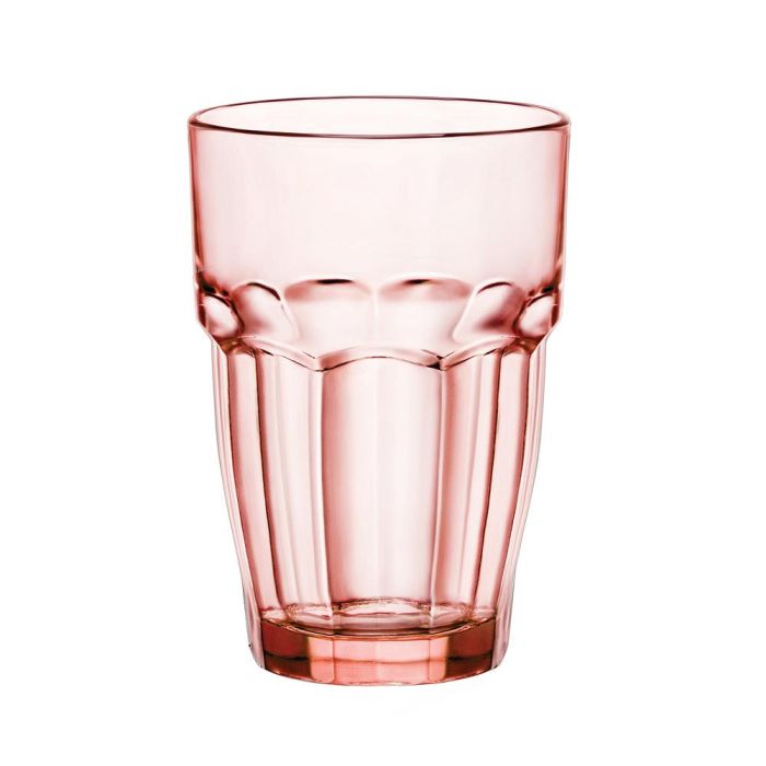 Bormioli Rocco Vaso Alto Rock Bar de Vidrio Templado 37 cL Pack de 6 Unidades, Naranja, Apilable y Apto Lavavajillas Bormioli Rocco Vaso Alto Rock Bar de Vidrio Templado 37 cL Pack de 6 Unidades, Naranja, Apilable y Apto Lavavajillas