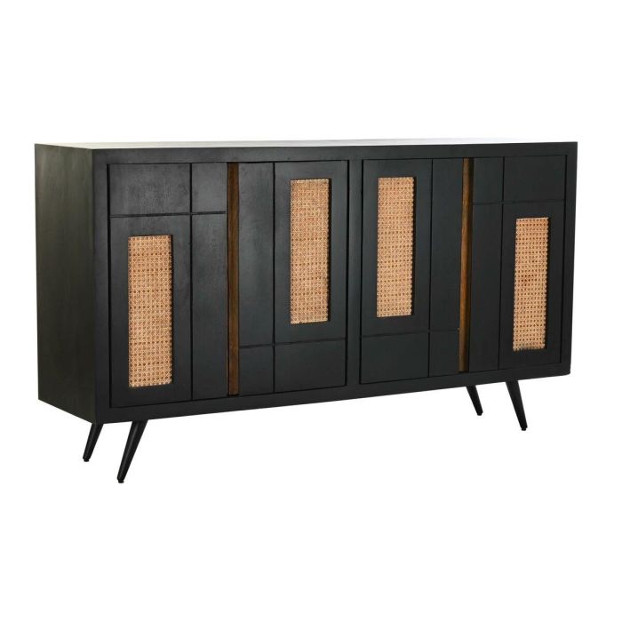 Buffet DKD Home Decor Negro Natural 40 x 90 x 160 cm