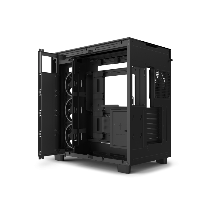NZXT H9 Elite Midi Tower PC Negro - CM-H91EB-01