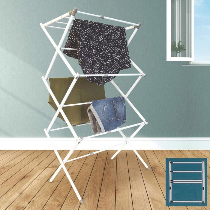 Je cherche une Idee Tendedero Acordeón Extensible Robusto de Tres Pisos con 8m de Superficie de Tendido 0 Je cherche une Idee Tendedero Acordeón Extensible Robusto de Tres Pisos con 8m de Superficie de Tendido 0